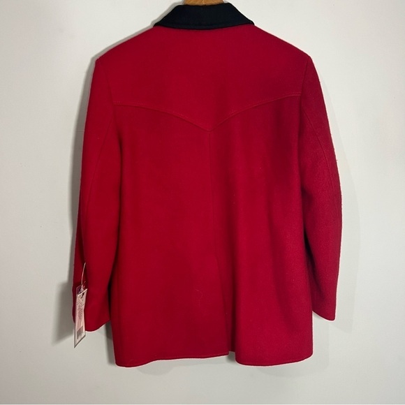 NWT Vintage Red Blazer Jacket Made in Albuquerque Southwestern Western Pioneer - Picture 8 of 14